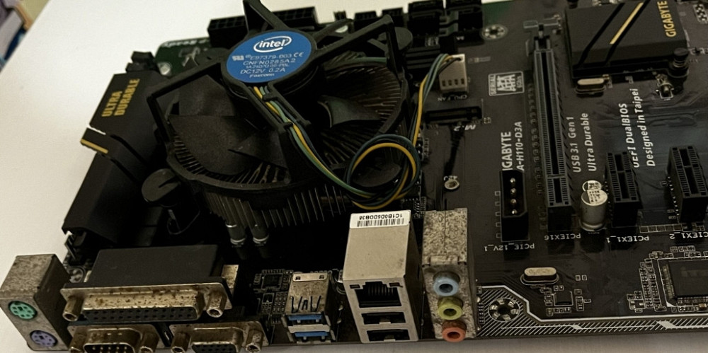 Материнская плата GIGABYTE GA-H110-D3A + процессор. Харьков - изображение 2