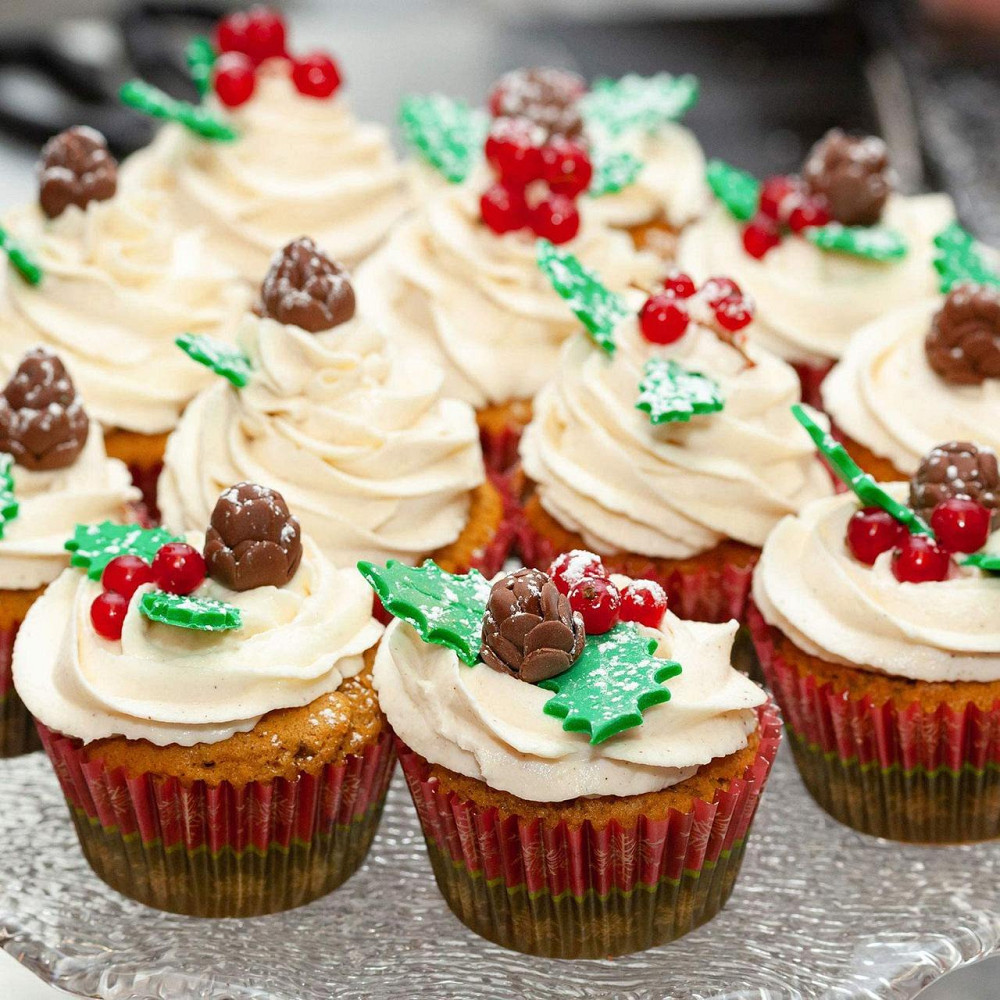 Молд кондитерский Рождественский листок силиконовый 82 на 53 мм серый Киев - изображение 8