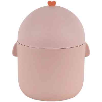 Кошик для паперів Kite Настільний контейнер для сміття, персиковий (K24-010-2) Вінниця