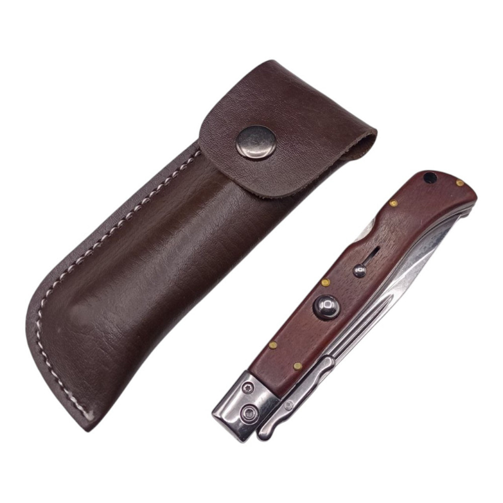 Ніж викидний AKC 9, 332 Brown Дніпро - фото 2