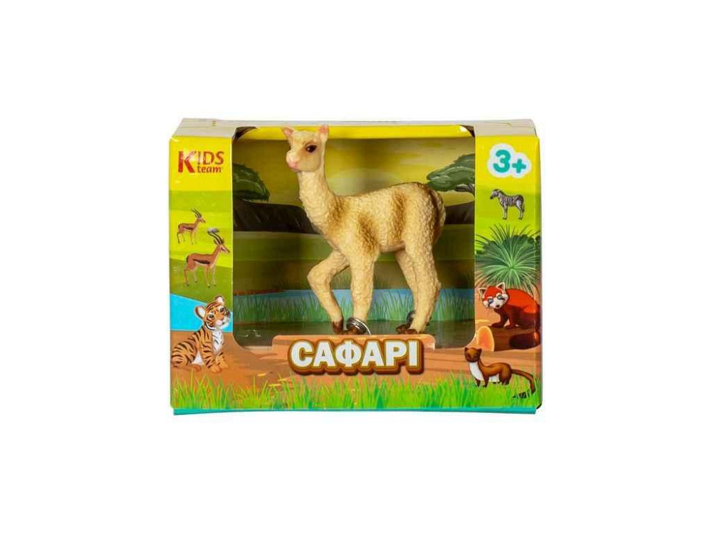 Фігурка тварини Сафарі Q9899-A87 Лама ТМ KIDS TEAM ANIMALS Київ - фото 1