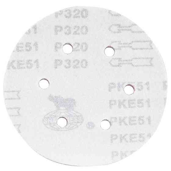 Шліфувальне коло 6 отворів Ø150мм P320 (10шт) SIGMA (9122331) Рівне