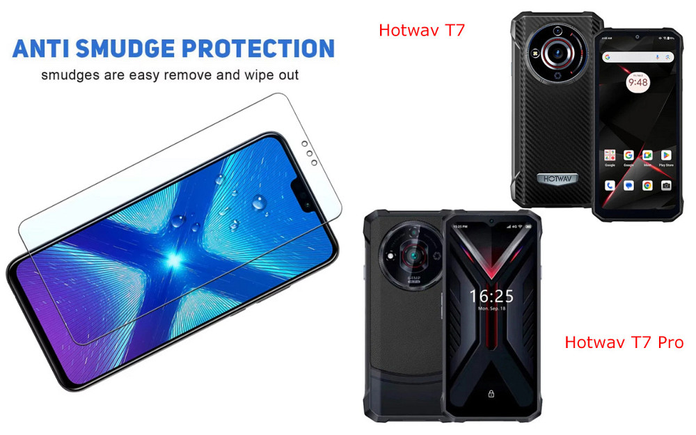 Защитное стекло NeoGlass для Hotwav T7, Hotwav T7 Pro – ультрапрозрачное и устойчивое Киев - изображение 3