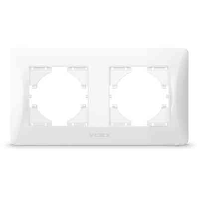 Рамка Videx BINERA біла 2 пости (VF-BNFR2H-W) Вінниця
