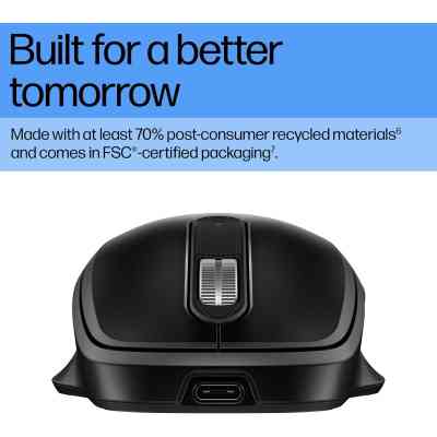 Мышка HP 510 Ultra-Fast Rechargeable Wireless Black (9C2F6AA) Винница