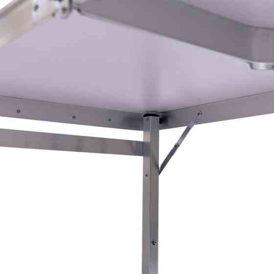 Кемпінговий набір: розкладний стіл і 4 стільці, білий Київ