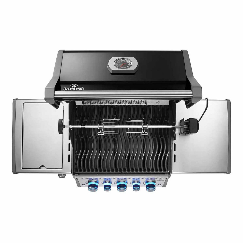 Газовий гриль Napoleon Rogue PRO-S 425 RSIB з бічним пальником Sizzle Zone і вертілем чорний RPS425RSIBPK-2-UA-R Код: 012819 Рівне - фото 7