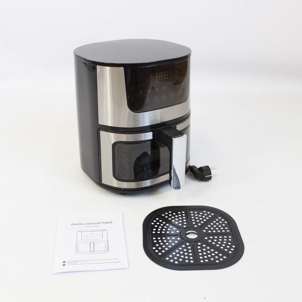 Аэрофритюрница безмасляная 7л, 2400Вт, Silver Crest / Фритюрница без масла / Сенсорная мультипечь / Аэрогриль Киев - изображение 10