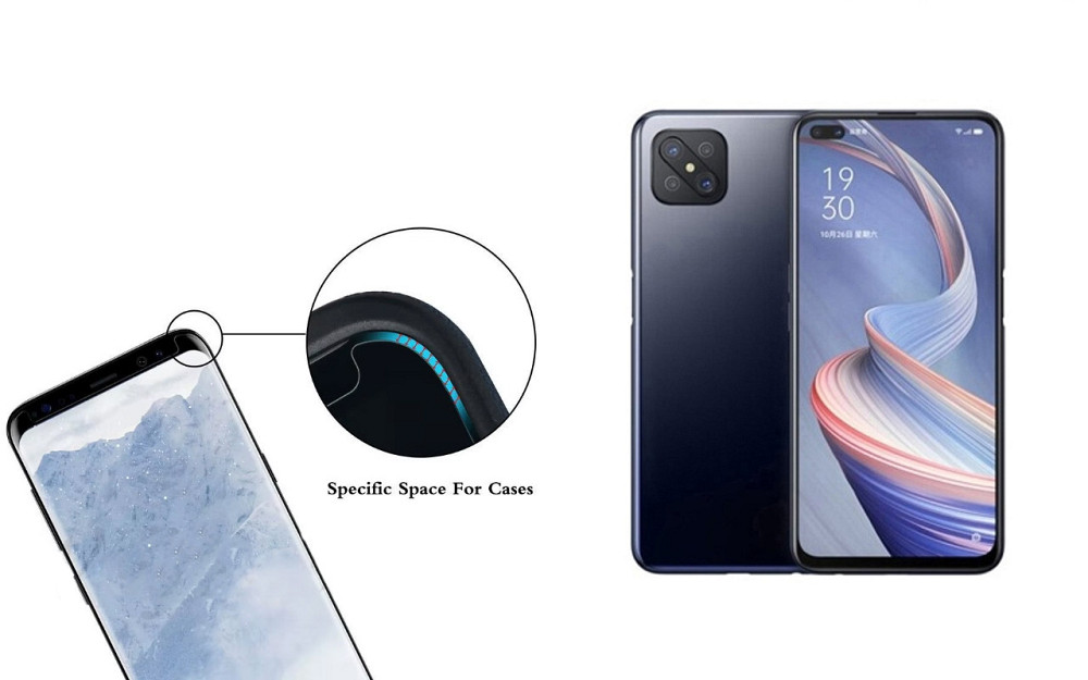 Захисне скло HyperGlass Pro для Oppo Reno 4 Z 5G – максимальна чутливість та захист Київ - фото 3