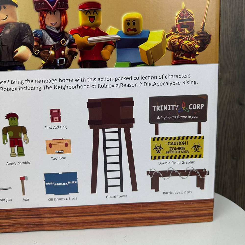 Великі ігрові фігурки Roblox в коробці атака зомбі, іграшкові чоловічки Роблокс набір ( 24443 ) Харьков - изображение 9