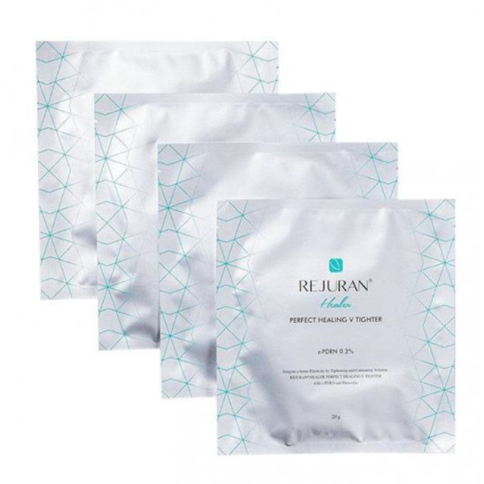 Восстанавливающая лифтинг тканевая маска для лица и шеи Perfect Healing V Tighter Rejuran, 4шт/20 г Днепр - изображение 5
