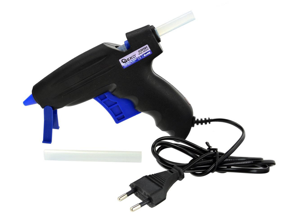 Термоклейовий пістолет "GeKo" на стержні 11мм потужністю 200W Київ - фото 1