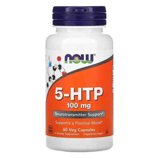 Аминокислота NOW 5-HTP 100mg 60 caps Луцк