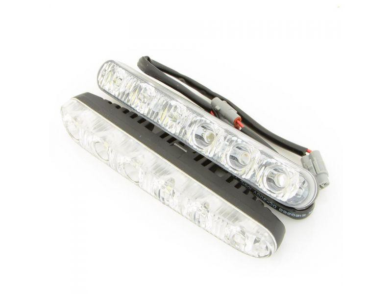 Ходові вогні HeadLight DRL ARP6 діодів (1W) Харків - фото 4