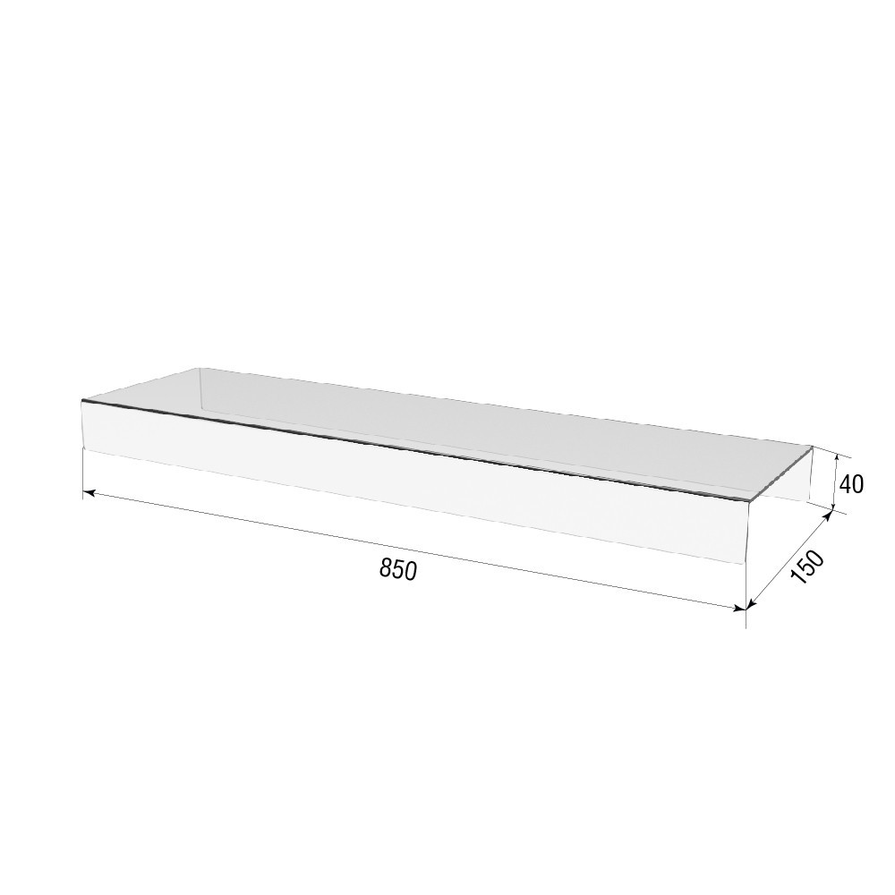 Подиум EKOSTAR 850х40х150 Киев - изображение 3