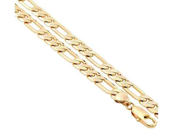 Цепочка Позолота 18K Плетение Фигаро длина 55см х 7мм 148765 ТМ XUPING Киев
