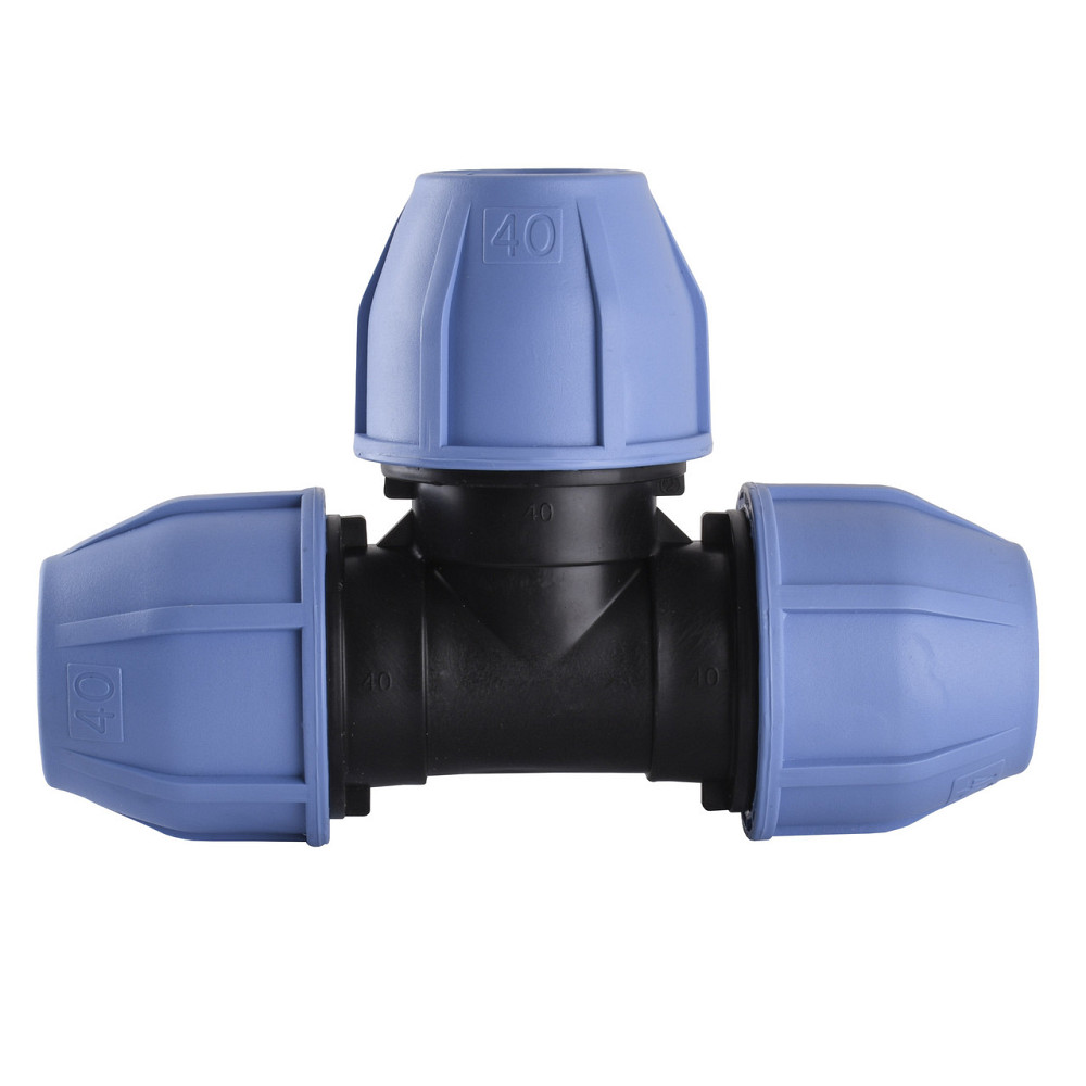 Трійник ПНД Vsplast 40*40*40 ** 3001 (000007381) Київ - фото 1