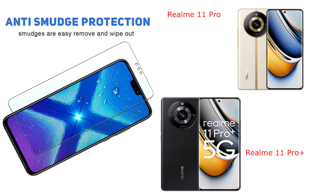 Защитное стекло NeoGlass для Realme 11 Pro, Realme 11 Pro+ – ультрапрозрачное и устойчивое Киев - изображение 3