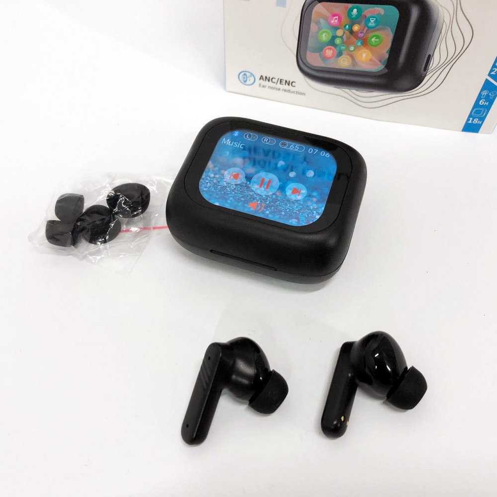 Навушники сенсорні бездротові для андроїд, Стерео навушники для спорту музики PB-33 Івано-Франківськ - фото 4