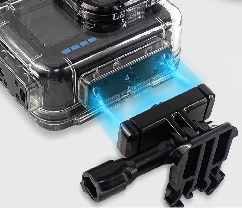 Аквабокс GoPro 13-9 швидкознімний вертикальний/горизонтальний AC Prof GP-CASE-V1 SBR Київ - фото 9