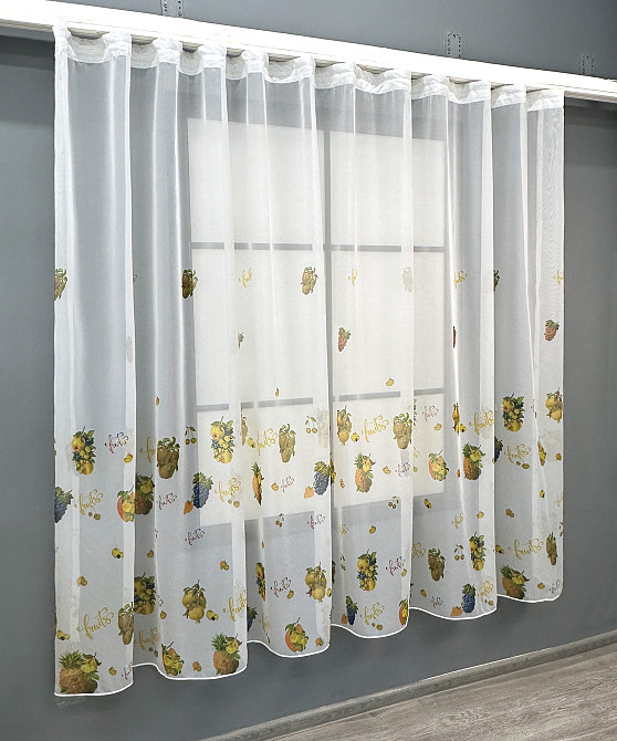 Кухонная арка VR-Textil № 1756т шифон разноцветный 300х170 см (53-0054) Киев - изображение 2