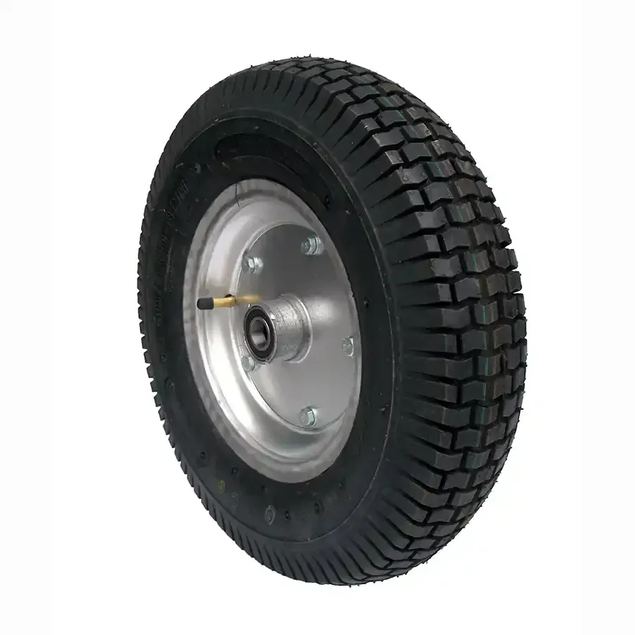 Пневматическое колесо 4.80/4.00-8 для тележек – надувное колесо 400 мм с камерой для садовых и грузовых работ Харьков - изображение 2