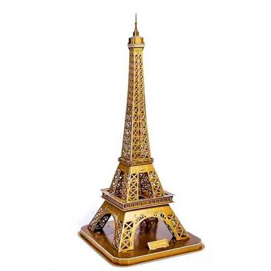 Пазлы 3D Эйфелева башня трехмерный конструктор-головоломка для детей и взрослых Magic Puzzle 78x35.2x38.2 см Каменец-Подольский