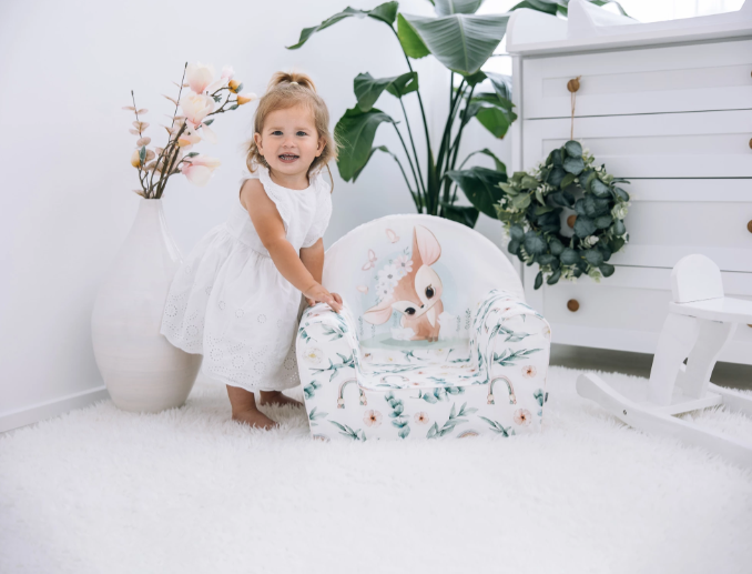 Кресло детское Bubaba by FreeON Green Magic, white Киев - изображение 5