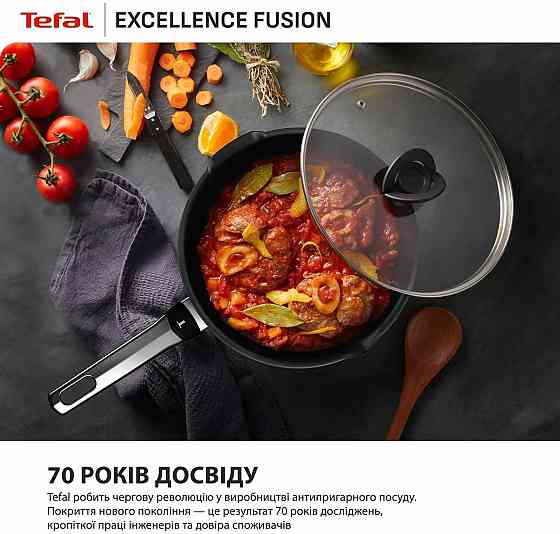 Сковорода Tefal Excellence Fusion 24 см (G3388402) ( 18919 ) Харків