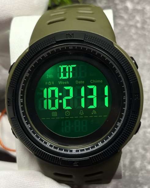 Годинник чоловічий | Годинник тактичний | Гомінник тактичний SKMEI 1251 GREEN Харків - фото 6