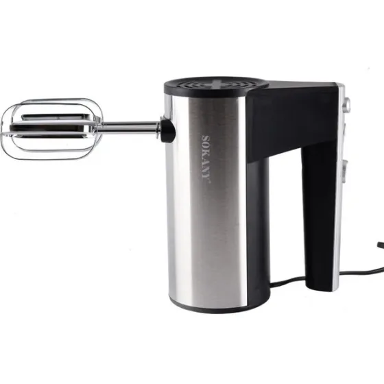 Ручной миксер CX-6619 300 Вт с турбо режимом, 5 скоростей, медный мотор, корпус из нержавеющей стали Одесса