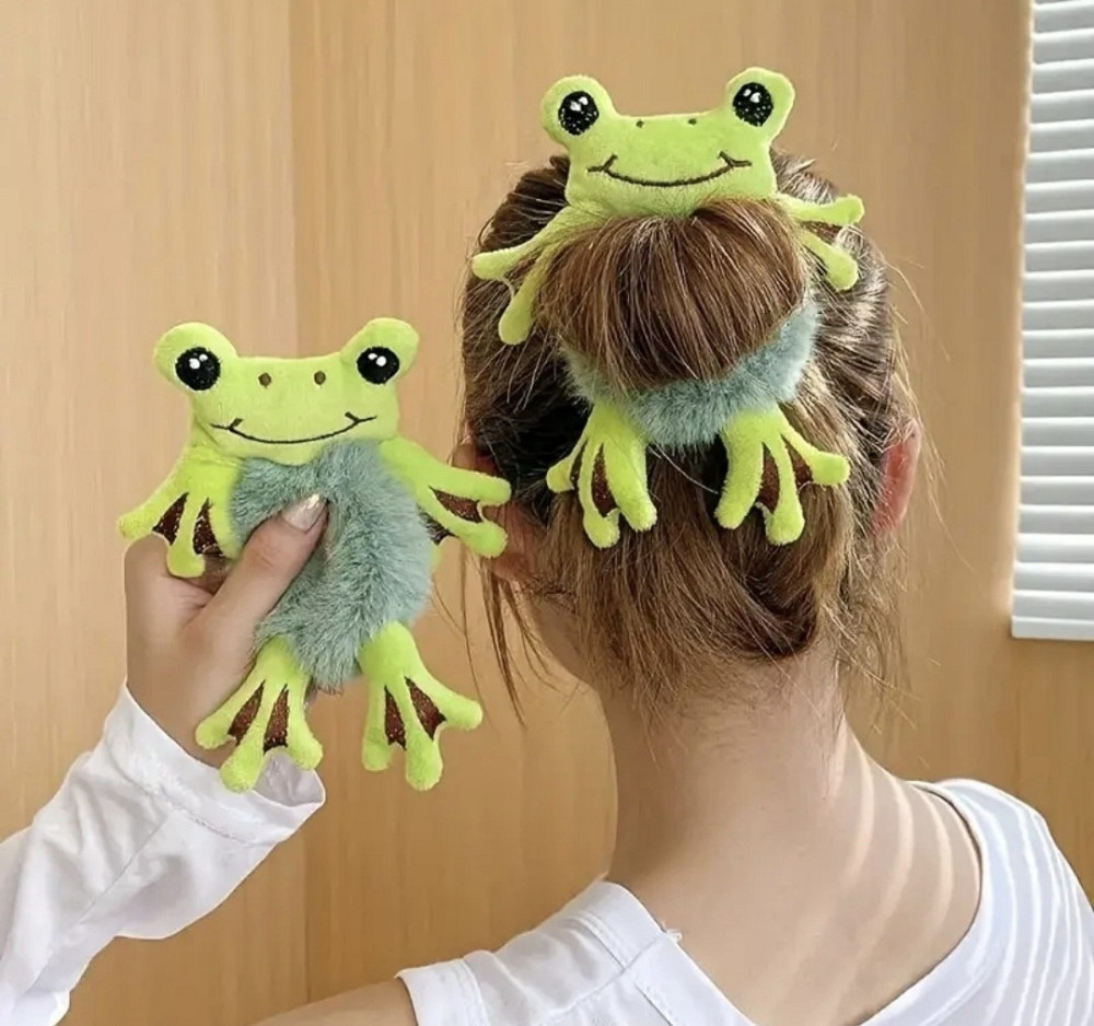 Плюшеві гумки для волосся у вигляді тварин Сміла - фото 2