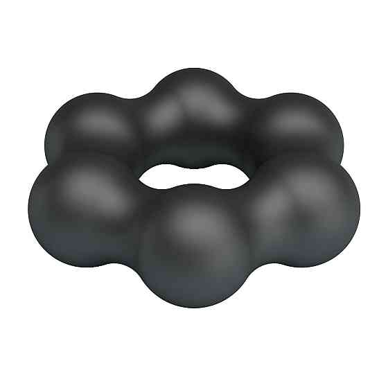 Эрекционное кольцо Crazy Bull Super Soft Silicone Clauzell, черное Sex Aura Киев