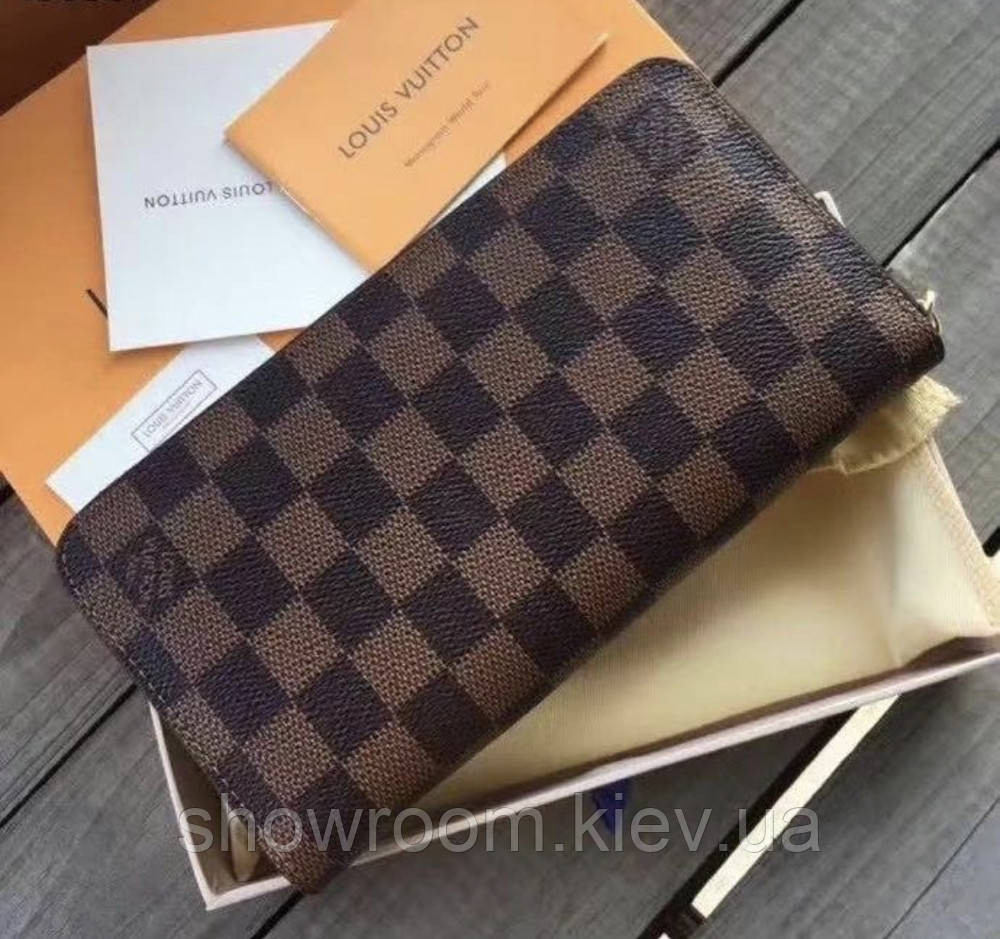 Мужской кошелек Louis Vuitton (60017) brown Киев - изображение 2