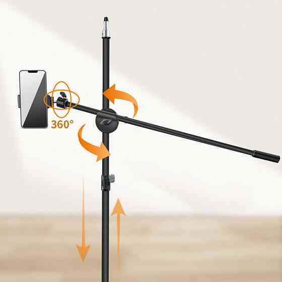 Штатив журавель для телефону з кріпленням під лампу SBR Київ