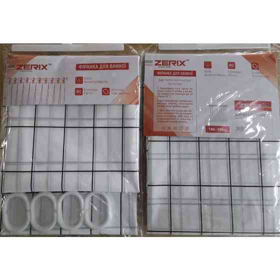 Шторка для ванної Zerix SCP-011-180x180 з PEVA    ( 14790 ) Харьков
