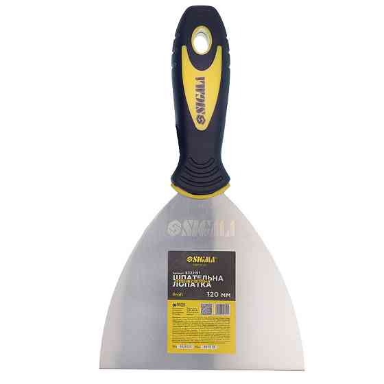 Шпательна лопатка неіржавка Profi 120 мм SIGMA (8322151) Київ