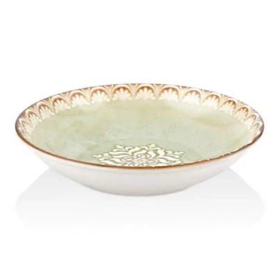 Тарілка By Bone Tinta Rome глибока 21 см (TN-RM-FL-21-CK) Вінниця - фото 1