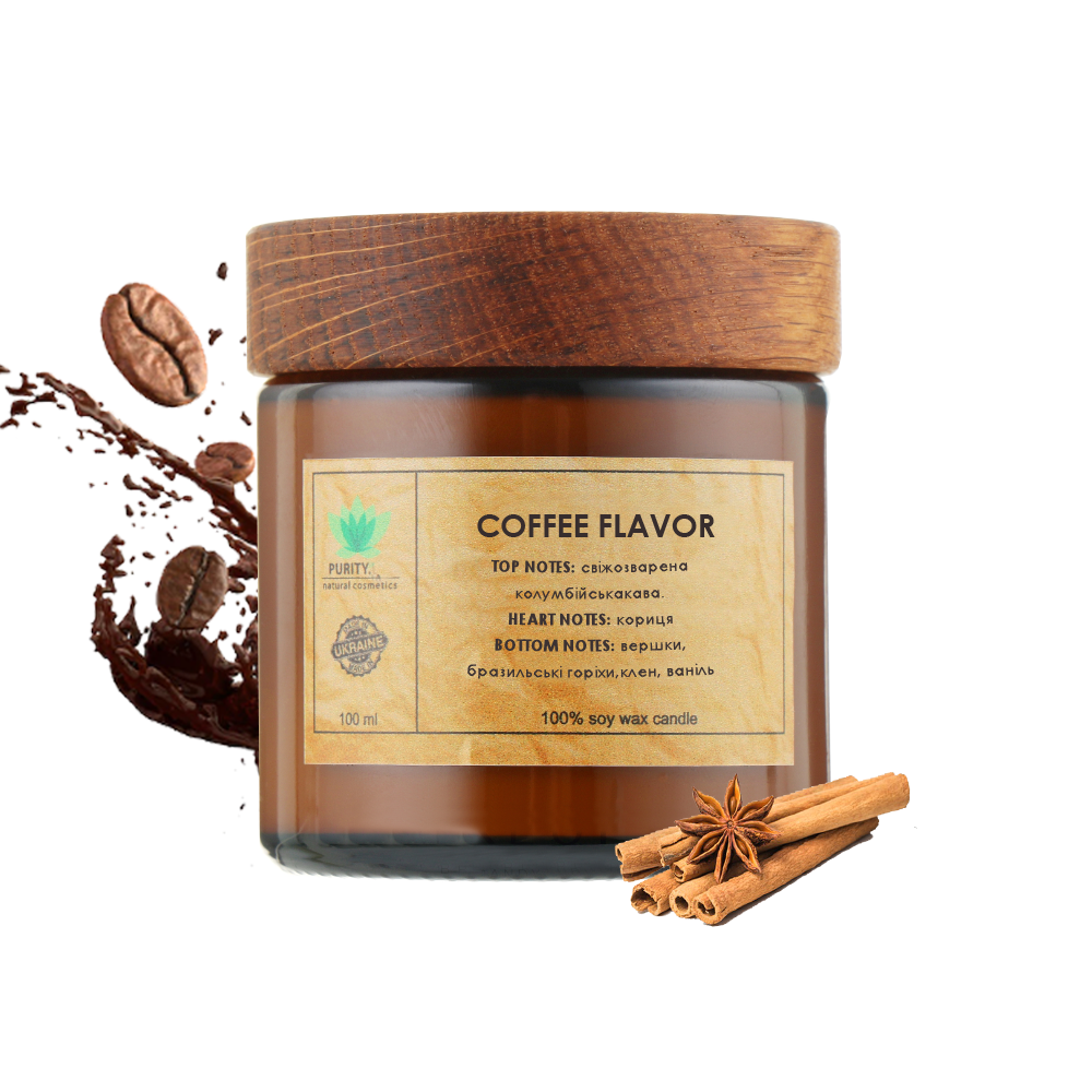 Аромасвечка Coffee flavor M PURITY 100 г Киев - изображение 1