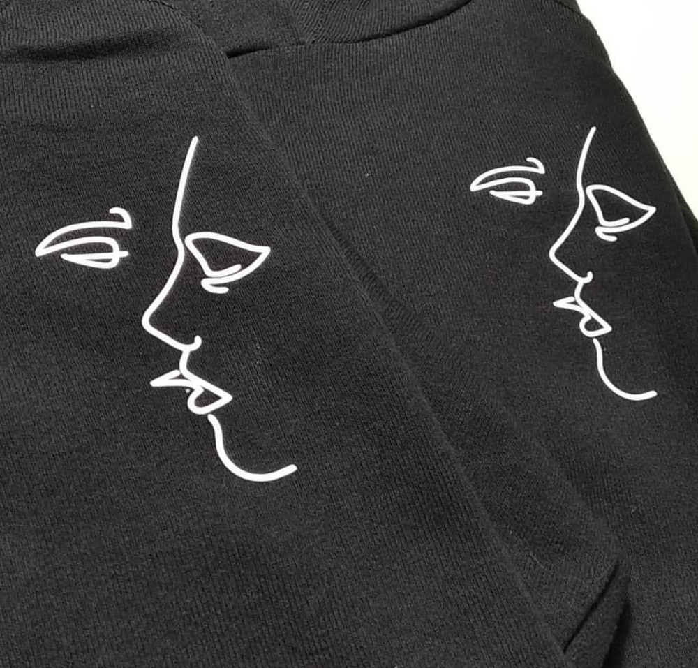 Парные футболки для парня и девушки с АРТ ПРИНТОМ Черновцы - изображение 1