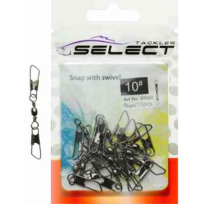 Вертлюг Select с застежкой Select SF002 size 10, 10 шт. (1870.20.93) Винница