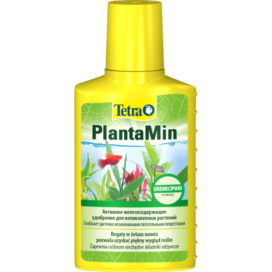 Добриво Tetra PlantaMin для зелених акваріумних рослин з залізом 100 мл на 400 л Київ