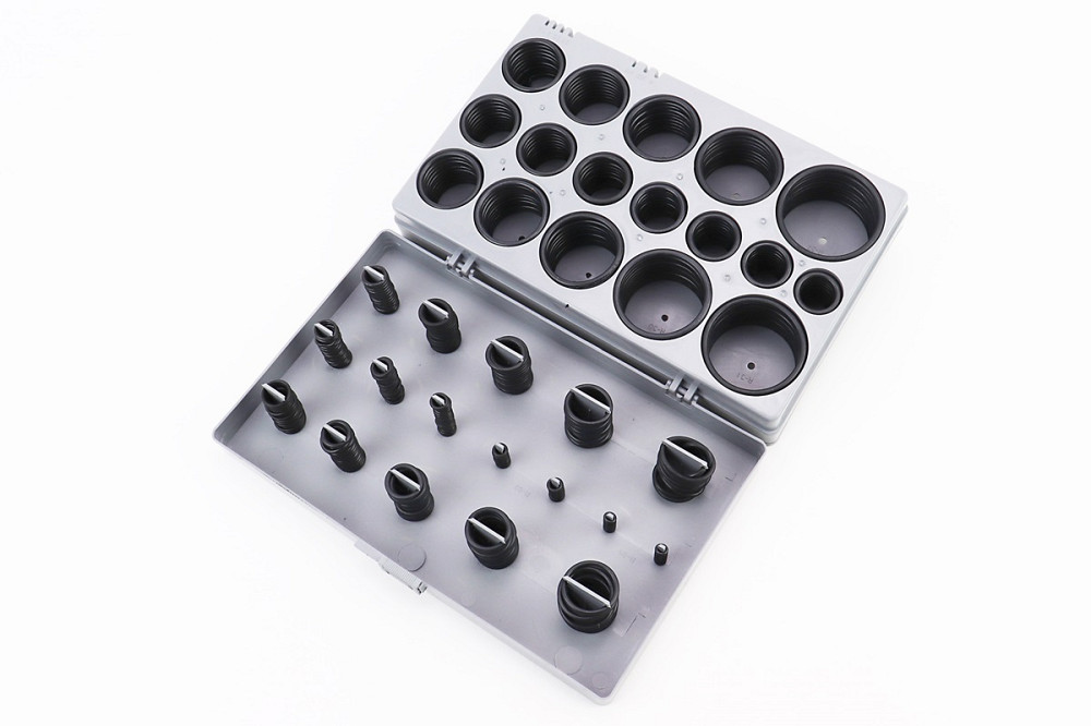 Набір манжетів 407шт різних розмірів у пластиковому боксі AT-5407 Київ - фото 1