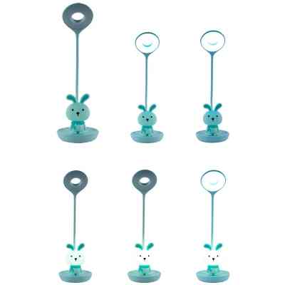 Настільна лампа Kite Bunny LED з акумулятором, зелена (K24-492-1-4) Вінниця