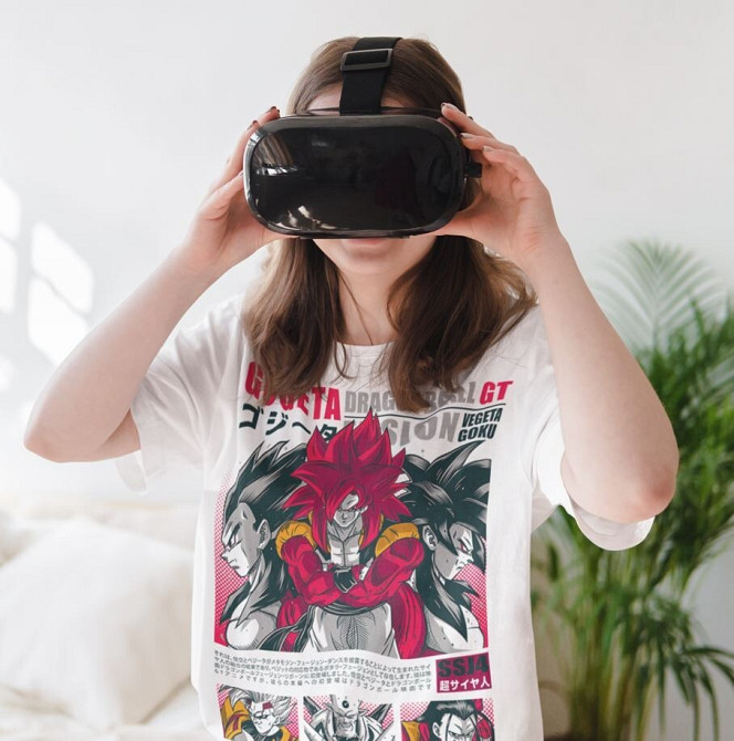 Футболка з аніме принтом Аніме Манга Отаку Аніме оверсайз (S/M/L) Чорний AnimeJ1046 Дніпро - фото 5