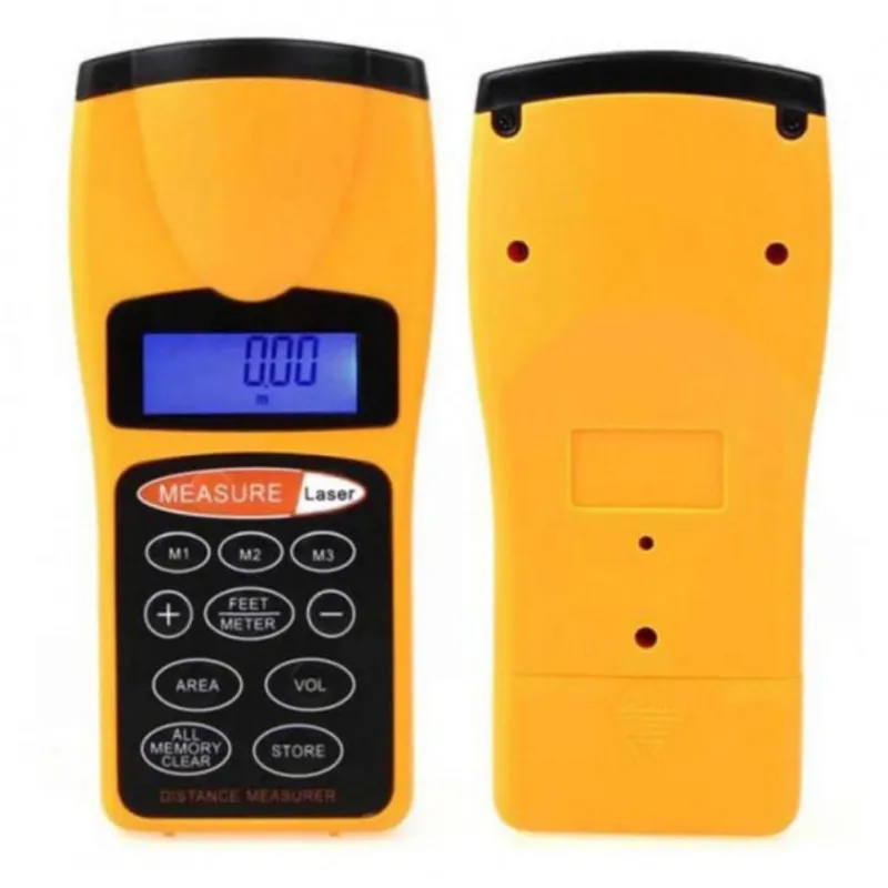 Ультразвукова рулетка далекомір Ultrasonic CP-3007 + лазер + термометр Вінниця - фото 5