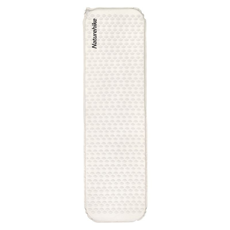 Матрац туристичний надувний одномісний  Naturehike CNK2300DZ013, 185x55x3.5 см, світло-сірий, прямокутний Київ - фото 1