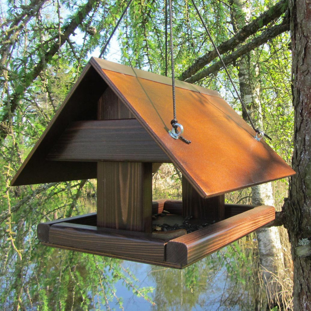 Годівниця для птахів "Крачка" сепія Миколаїв - фото 1