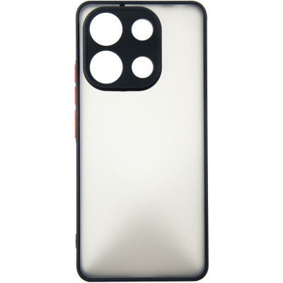 Чохол до мобільного телефона Dengos Matte Xiaomi Redmi Note 13 4G (black) (DG-TPU-MATT-140) Вінниця - фото 1