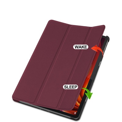 Чехол для планшета BeCover Smart Case Samsung Galaxy Tab A11 Plus SM-X236B 11.0" Red Wine (714002) Винница - изображение 3